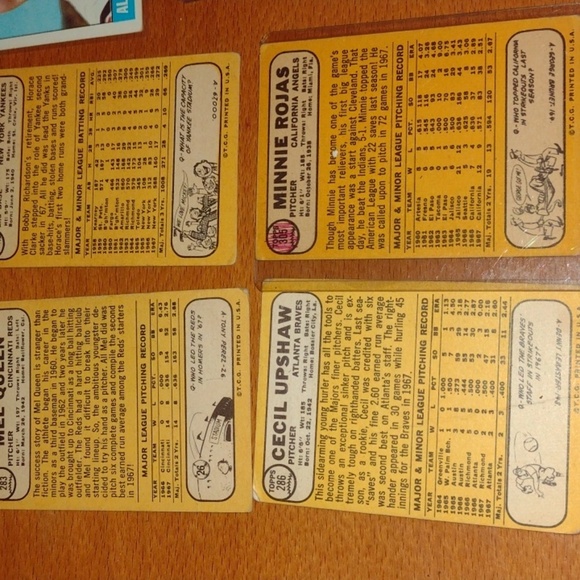 1960's Baseball Card Lot - Picture 2 of 3
